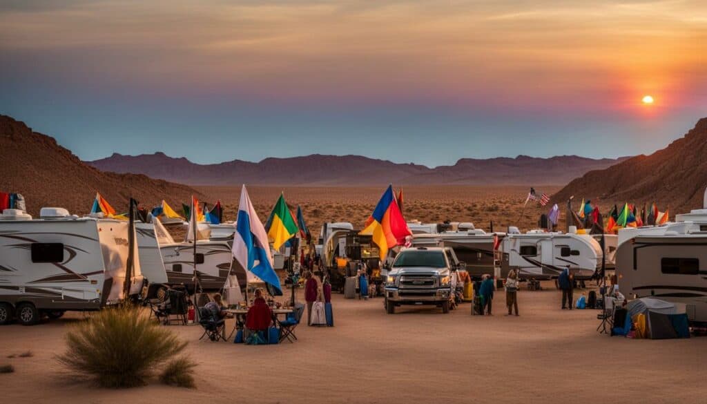Devotion to the Quartzsite RV Show