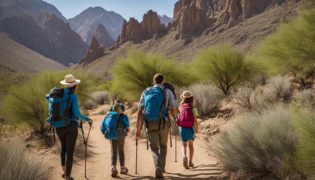 Family vacation ideas in Ehrenberg Arizona - Hiking and Biking Trails