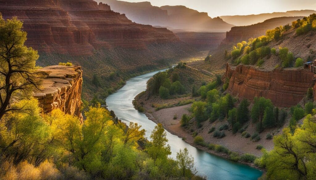 Hiking Trails by Colorado River