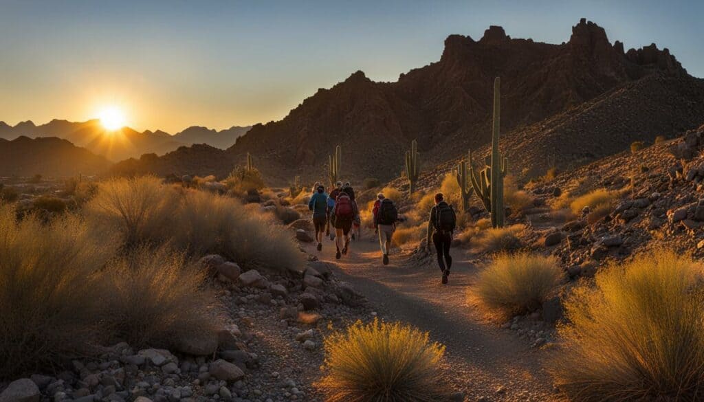 Hiking in Historic Quartzsite