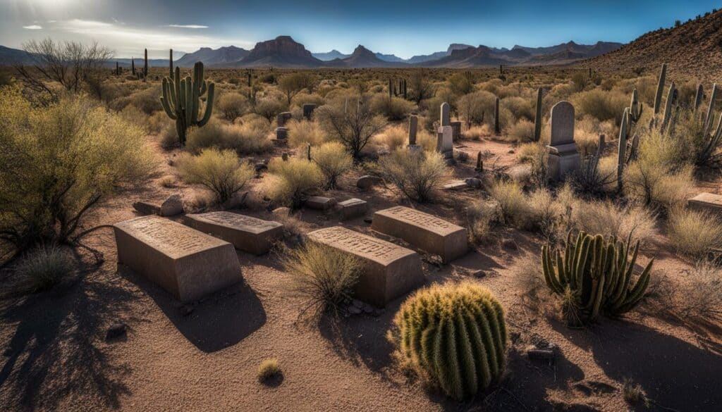 Iconic Landmarks Arizona Ehrenberg Pioneer Cemetery