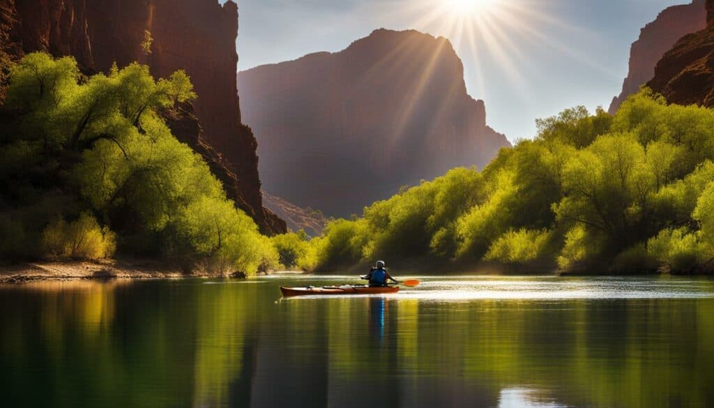 Kayak or Canoe Journeys on Colorado River