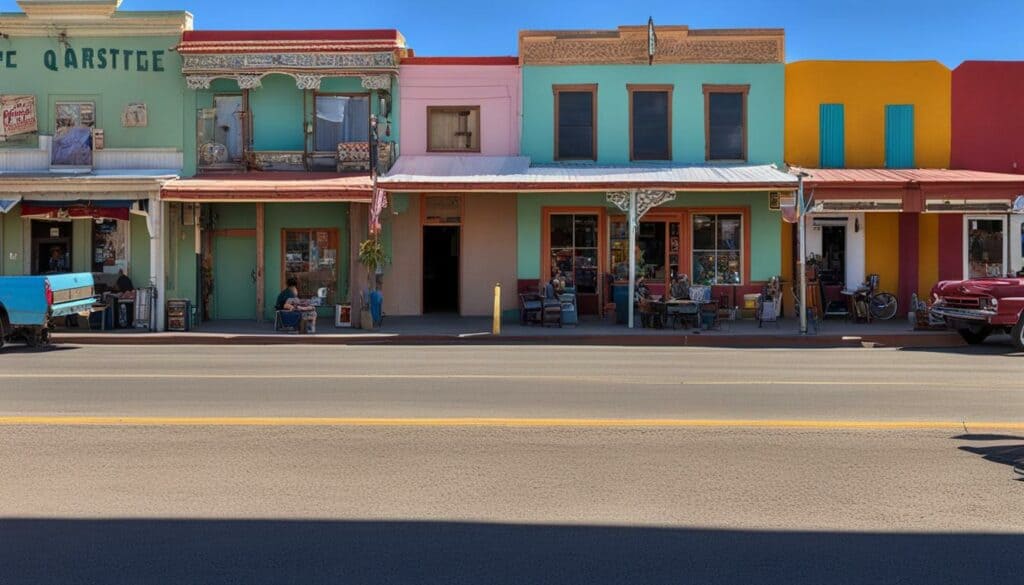 Main Street Quartzsite Charm Main Street Quartzsite Charm