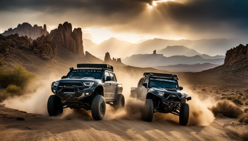 Off-Roading in Mojave Desert