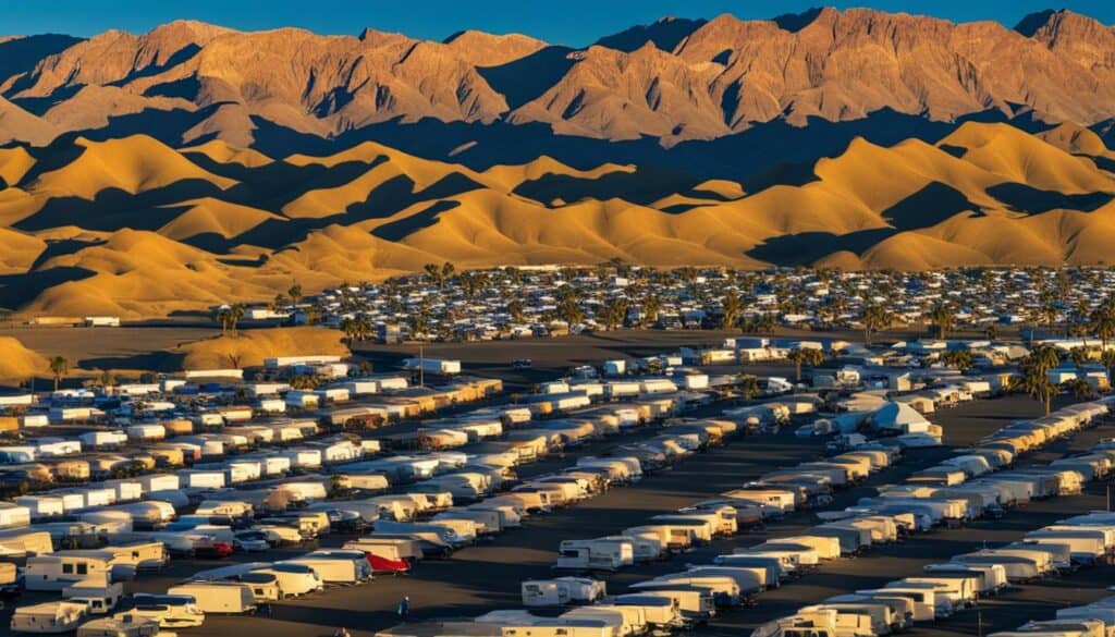Quartzsite RV Show Attendance Growth
