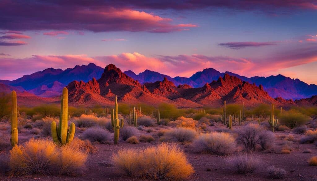 Quartzsite mountain ranges Quartzsite mountain ranges
