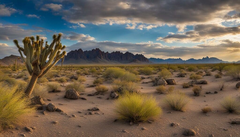 Quartzsite's stunning desert landscape Quartzsite's stunning desert landscape