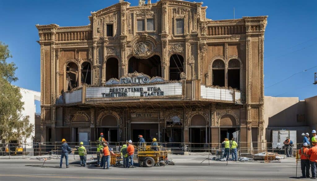 Rialto Theater Blythe Restoration Rialto Theater Blythe Restoration