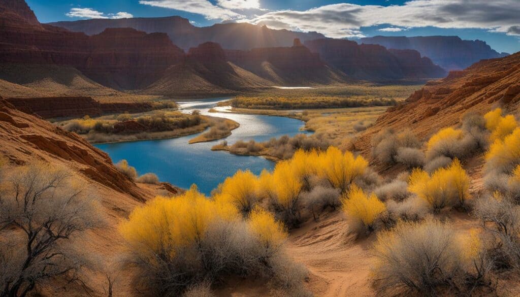 Spanish explorers along the Colorado River Spanish explorers along the Colorado River