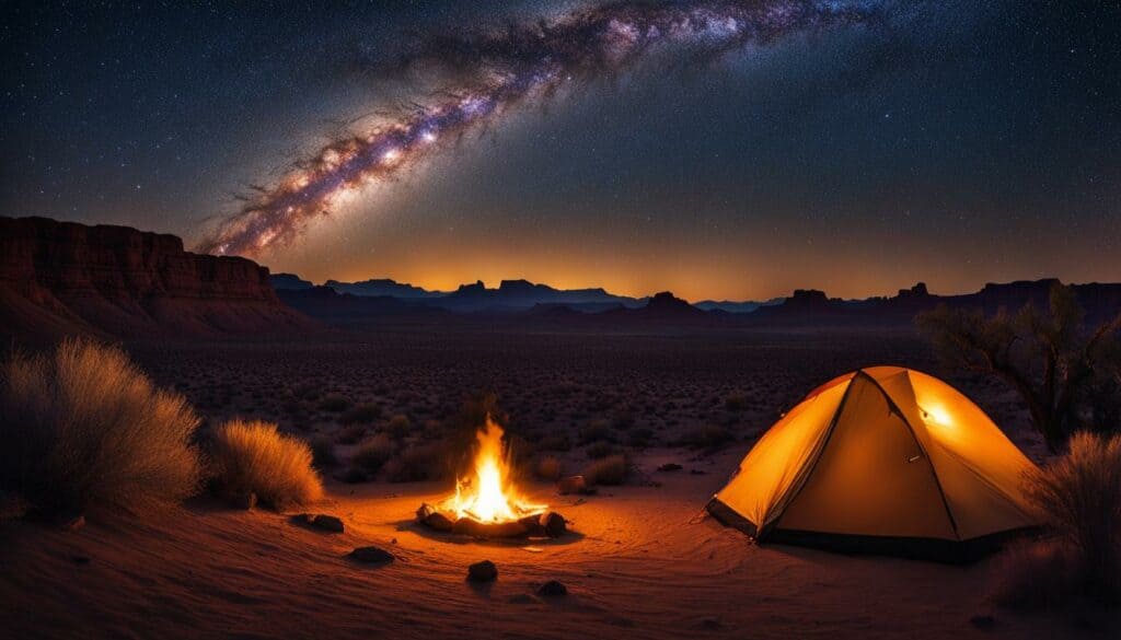 Starlit Arizona camping sites Starlit Arizona camping sites