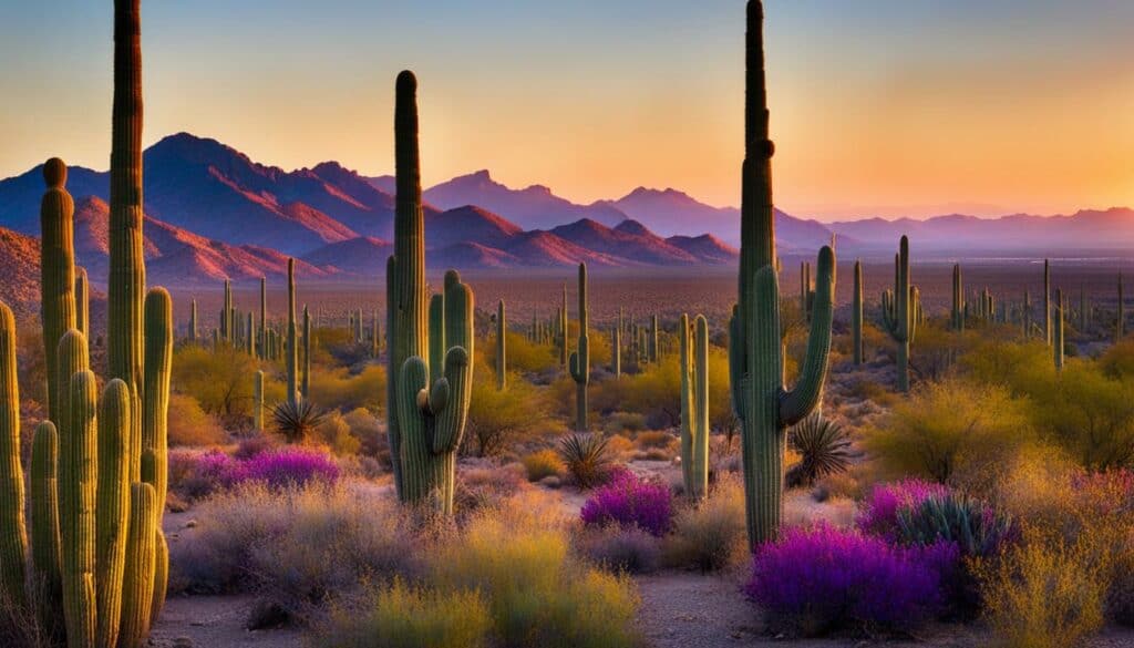 Stunning views of the Sonoran Desert Stunning views of the Sonoran Desert