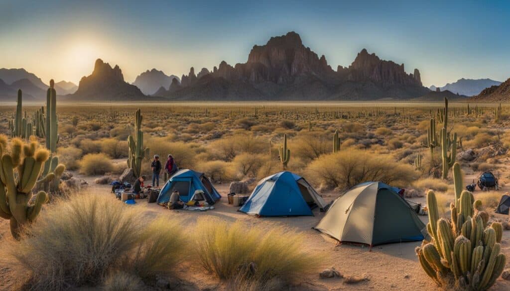 Travel tips Quartzsite desert