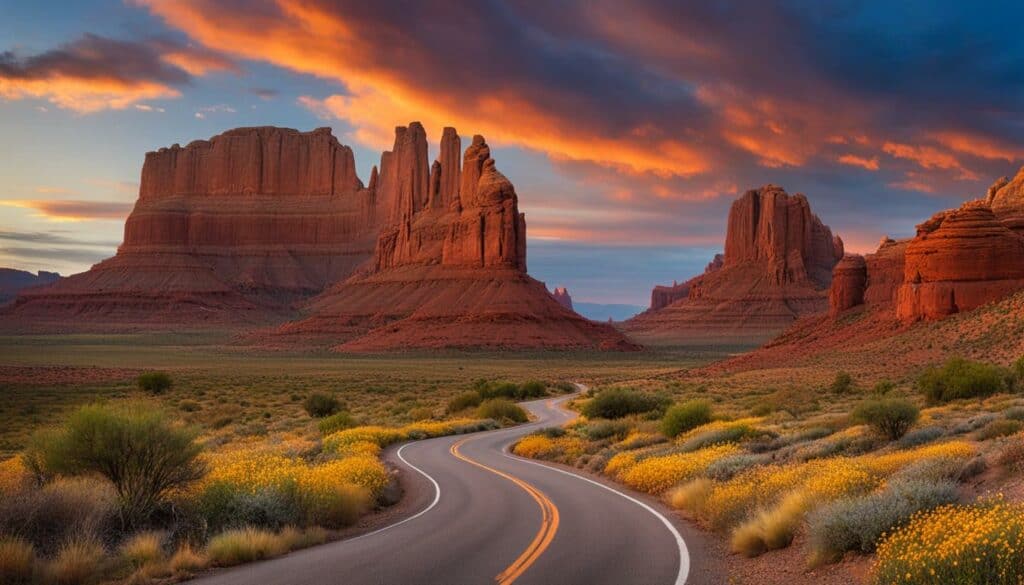 best scenic routes in Blythe