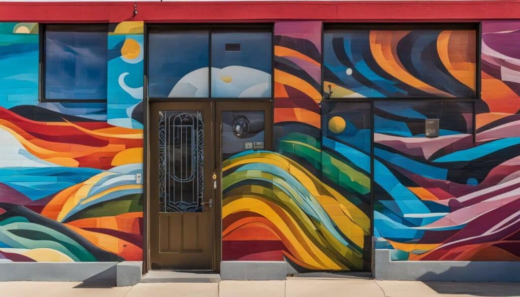 Blythe murals