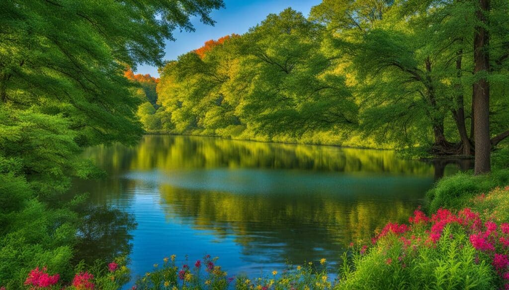 Mayflower County Park scenic beauty