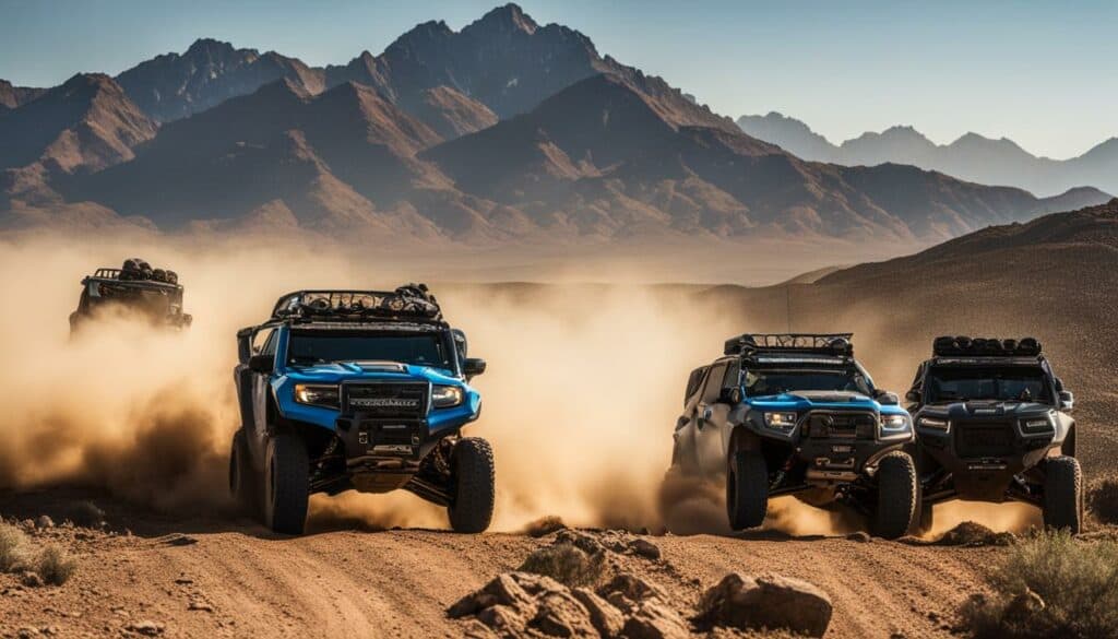 Off-roading in Quartzsite Off-roading in Quartzsite