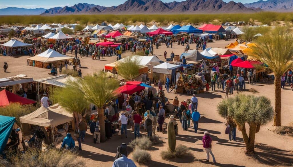 Quartzsite Gem and Mineral Show