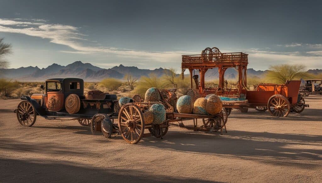 Quartzsite art and history