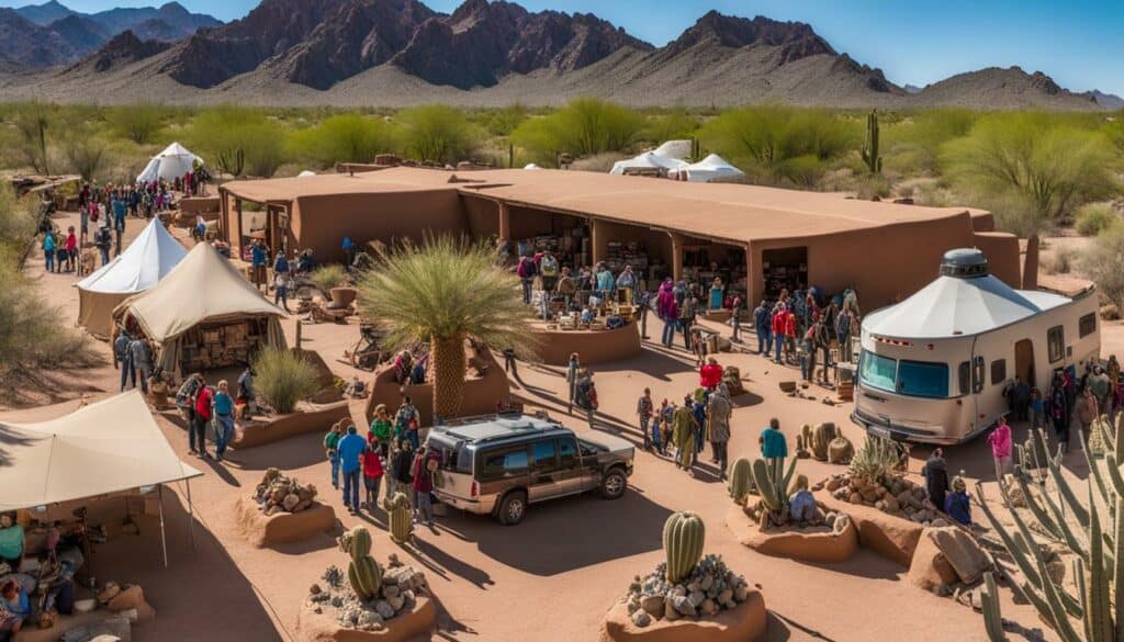 Quartzsite cultural tourism
