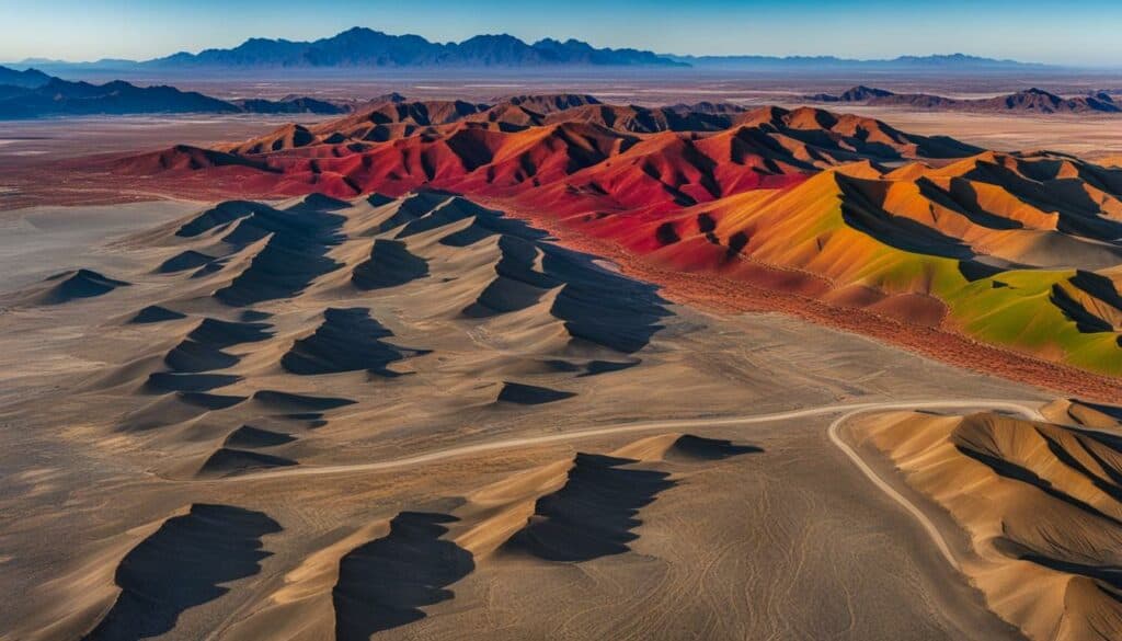 Quartzsite desert landscapes