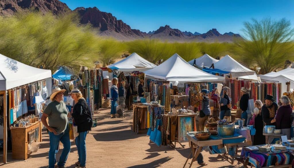 Quartzsite's artistic offerings