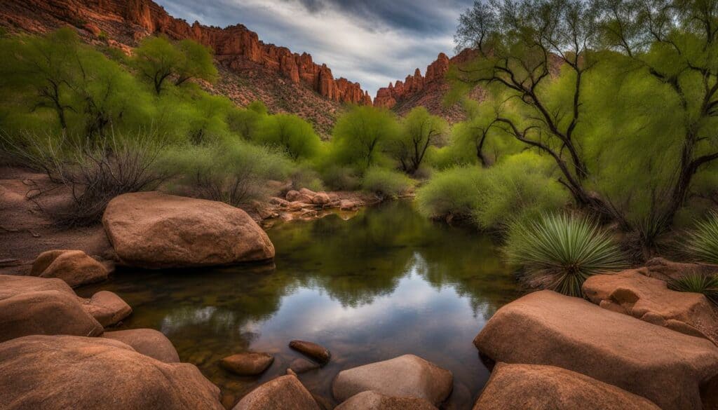 Secluded natural spots Ehrenberg AZ
