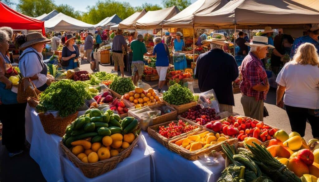 Shopping at Farmers' Markets in Ehrenberg AZ