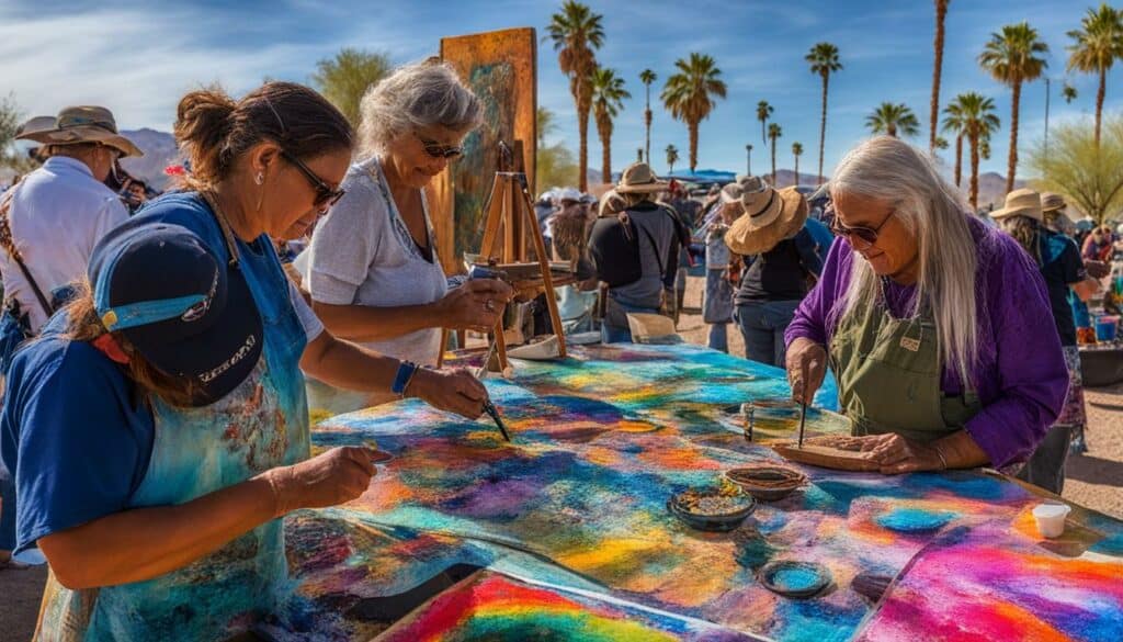 connect with Quartzsite artists