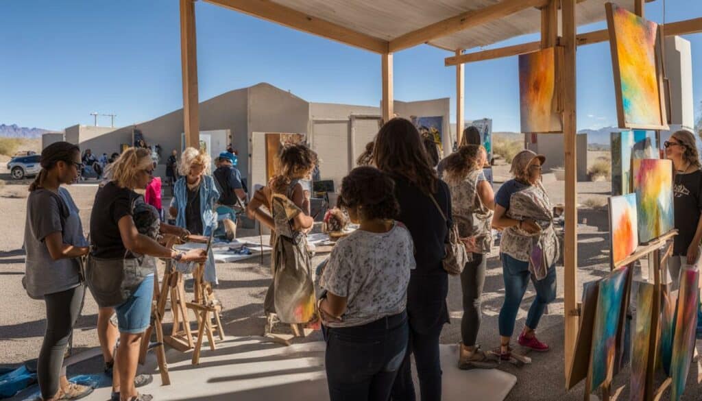 emerging artists in Quartzsite