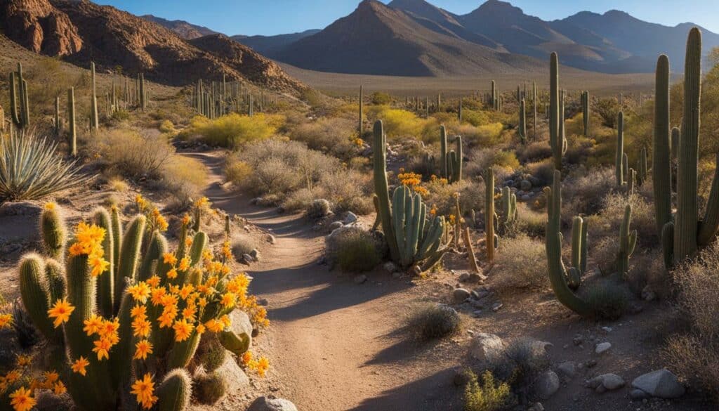 hiking Quartzsite