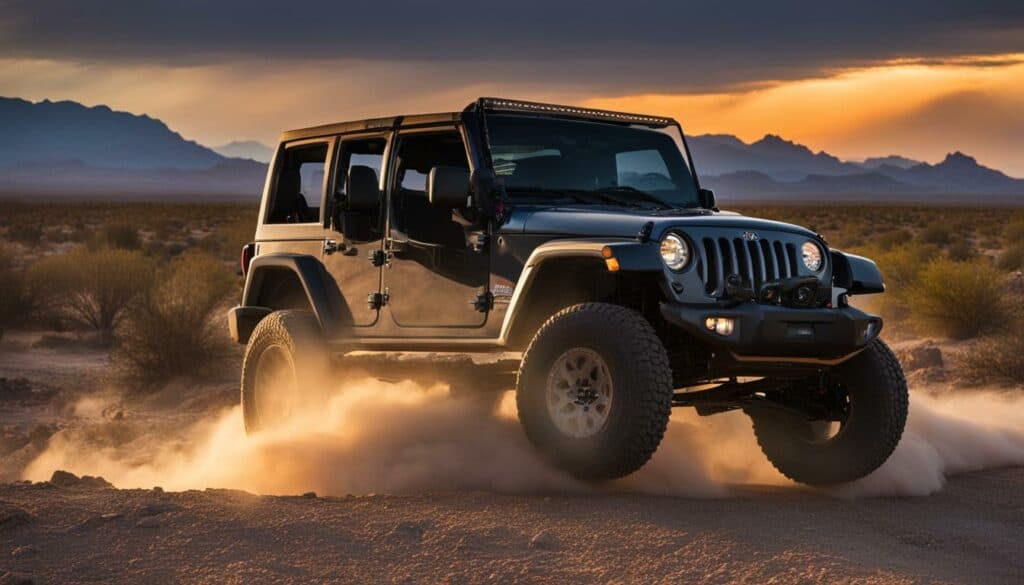 off-roading Quartzsite